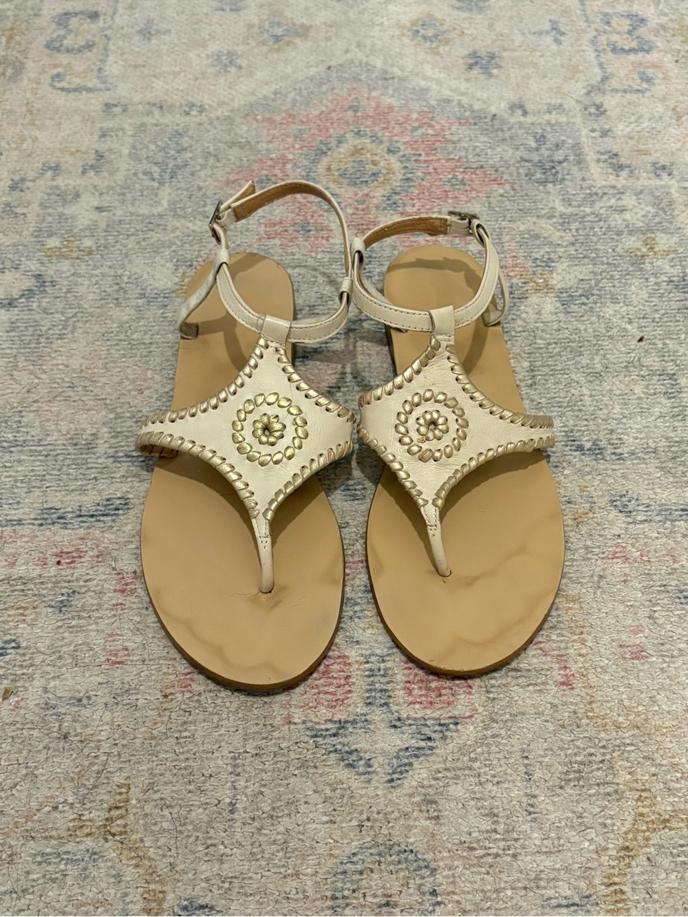 Jack Rogers Tan Sandals 8.5